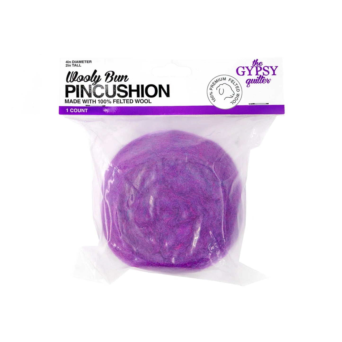 Wooly Bun Pincushion