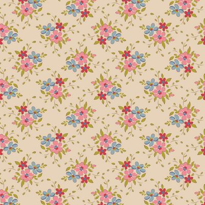 TILDA Creating Memories - Frida Pearl Yardage