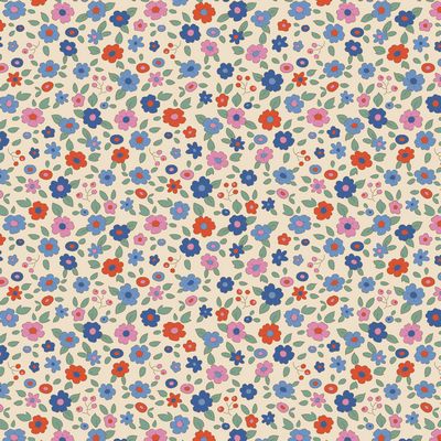 TILDA Creating Memories - Evie Blue Yardage