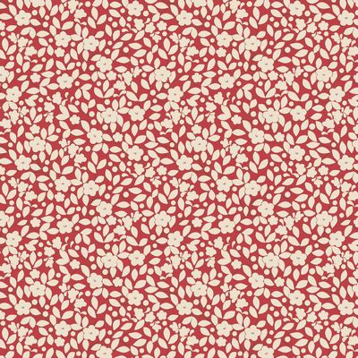 TILDA Creating Memories - Avery Red Yardage