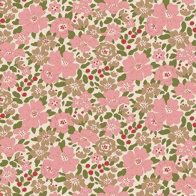 TILDA Creating Memories - Harper Pink Yardage