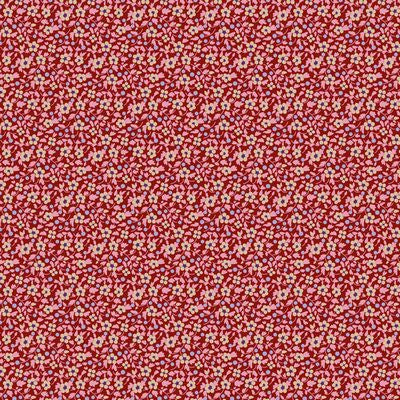 TILDA Creating Memories - Brie Red Yardage