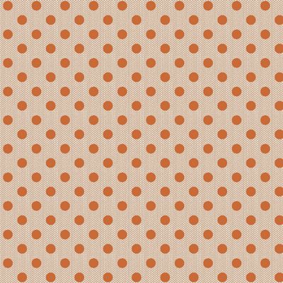 TILDA Creating Memories - Woven Polkadot Ginger Yardage