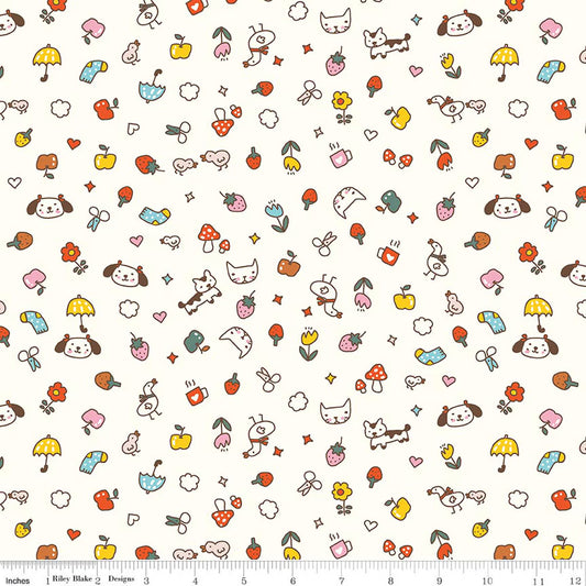 SERENDIPITY 2 Toss Cream Yardage