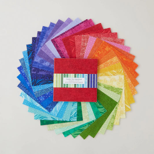 I'VE GOT HUE, BABE Under the Rainbow 5" Charm Pack