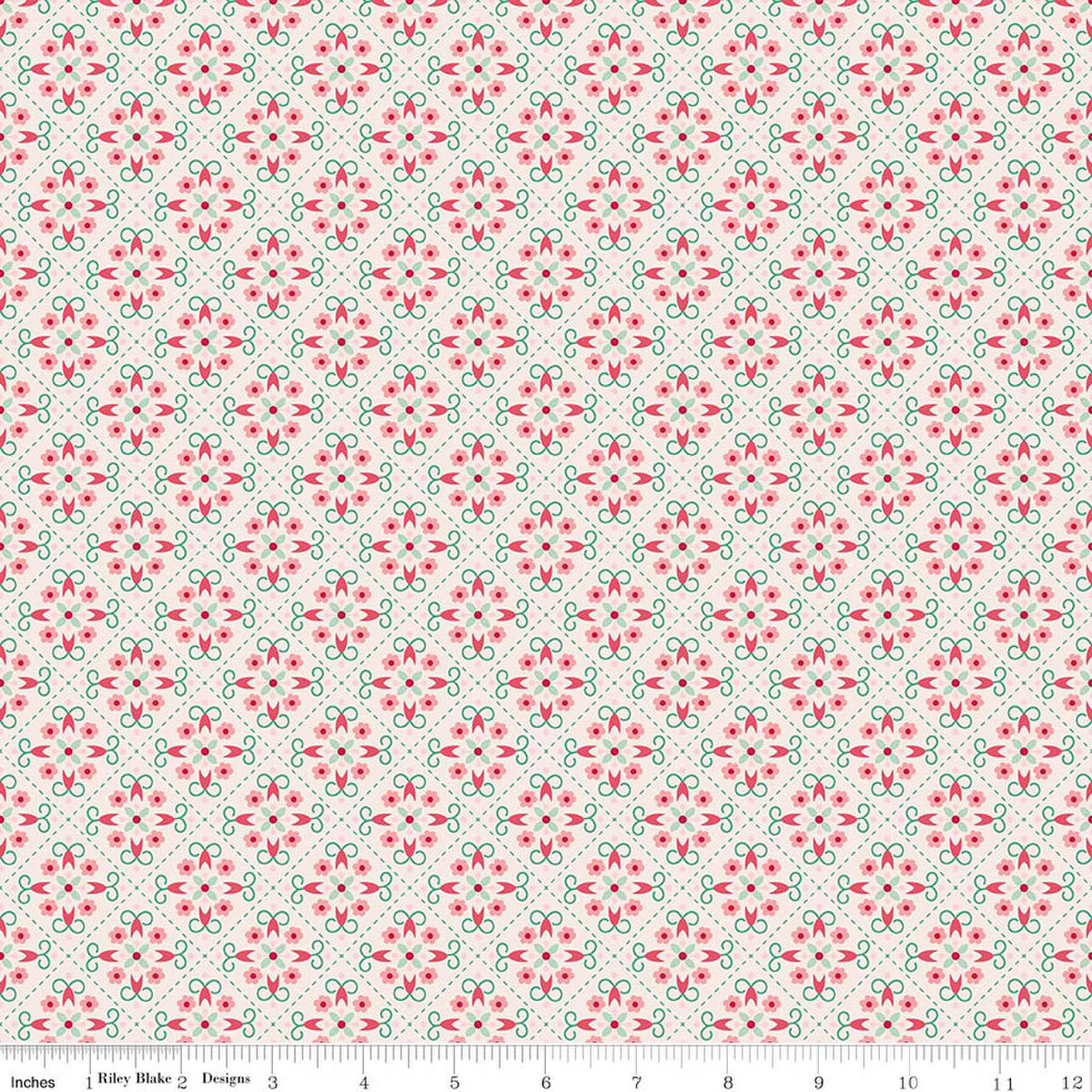 BERRY & SAGE Wallpaper Latte Yardage