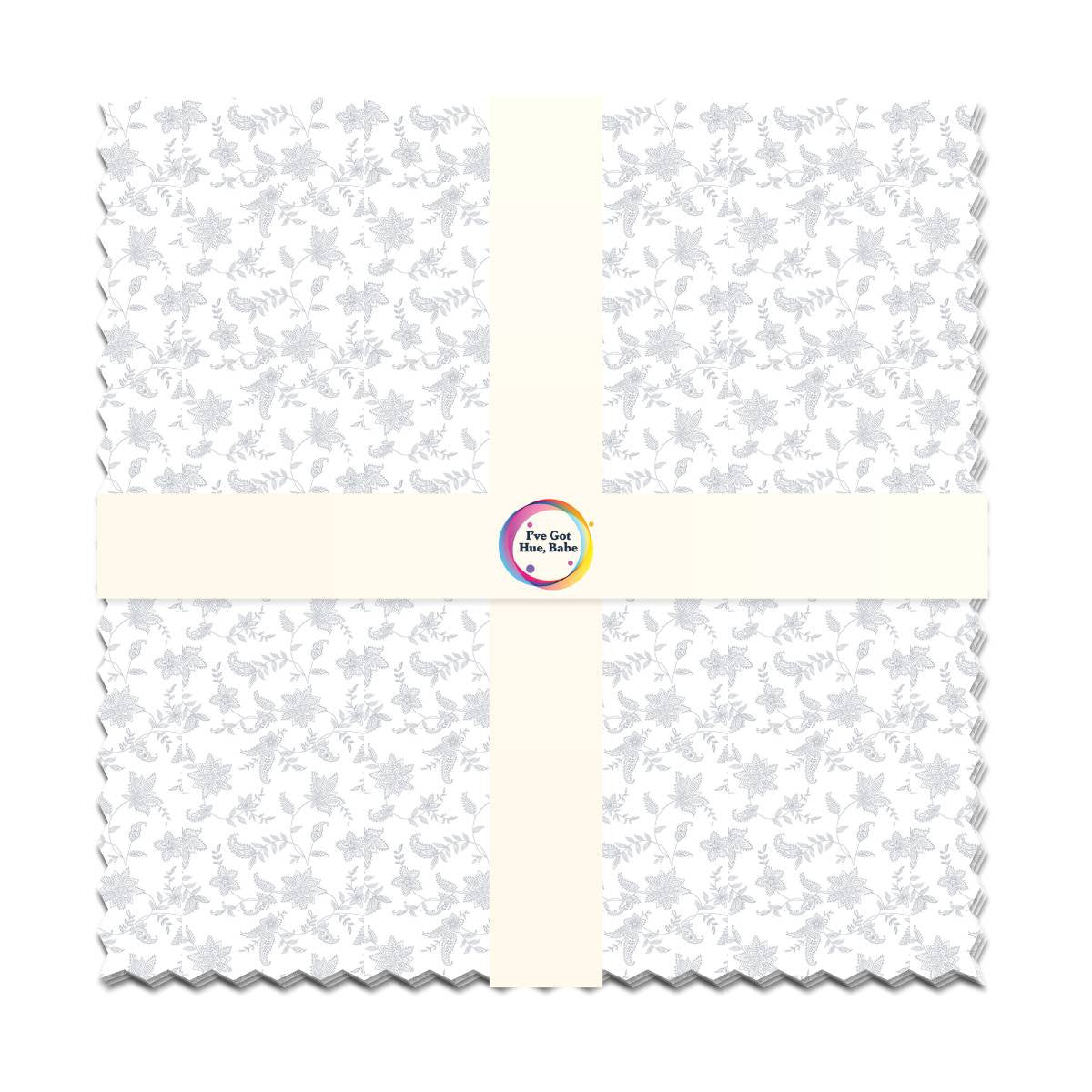 I'VE GOT HUE, BABE White Knight 10" Charm Pack