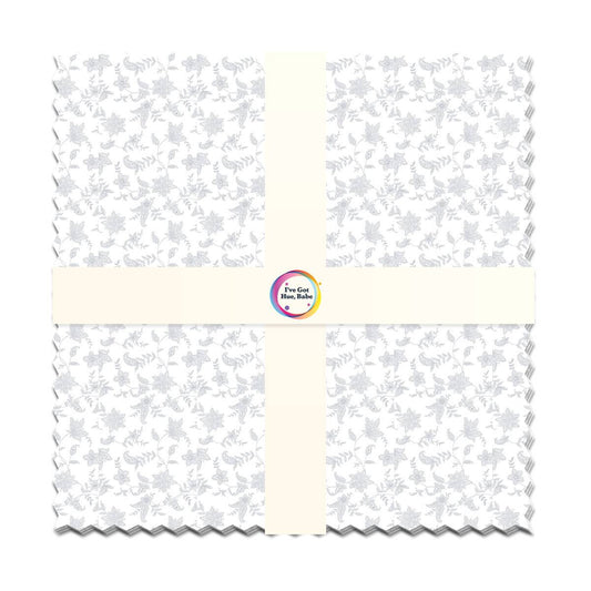 I'VE GOT HUE, BABE White Knight 10" Charm Pack