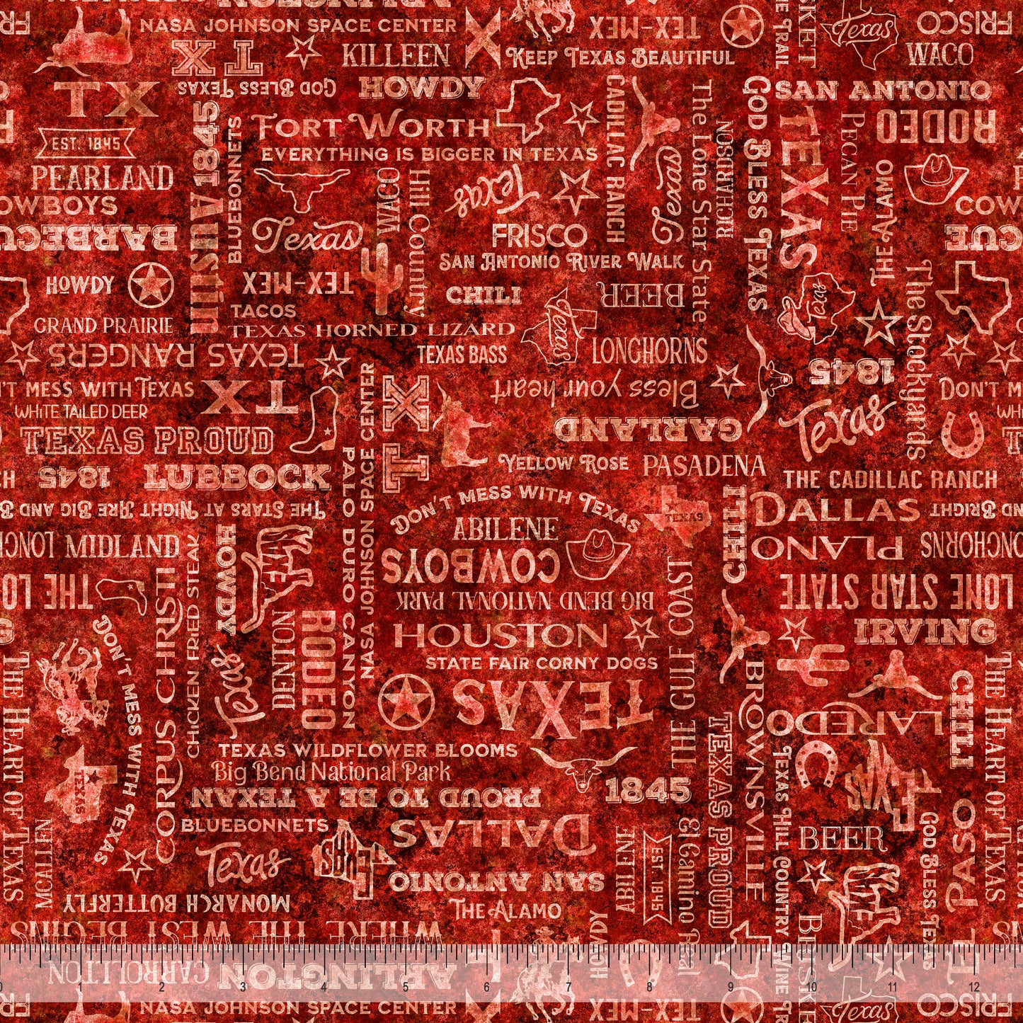 ALL TEXAS SHOP HOP 2026 Texas Text Brick PRE-ORDER