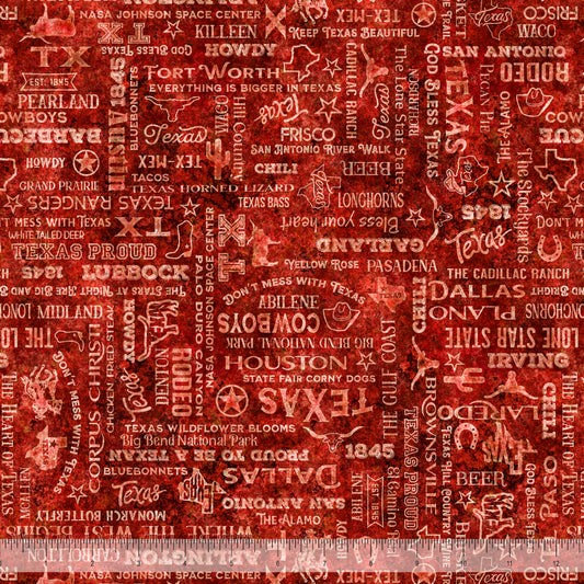 ALL TEXAS SHOP HOP 2026 Texas Text Brick PRE-ORDER