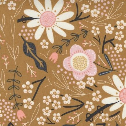 BIRDSONG Sunshine July Floral Yardage