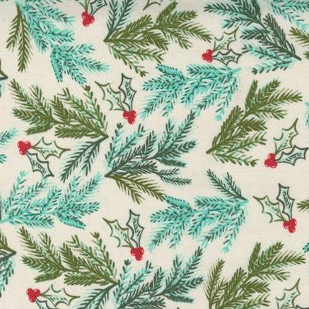 CHEER AND MERRIMENT Natural Spruce Sprig Yardage
