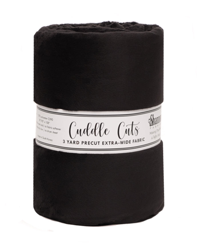 3 Yard Luxe Cuddle Cut Black
