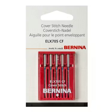 Bernina Coverstitch Needle Assorted Set ELX705 CF 80-90 5pk