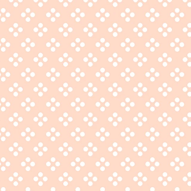 ELIXIR Peach Pixie Dots Yardage