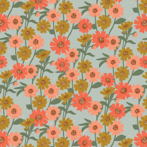 FLORAL FRENZY Asters Yardage