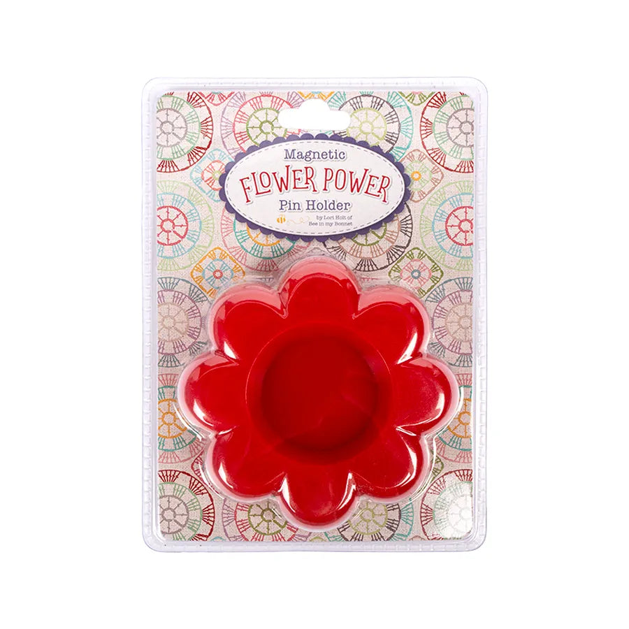 Lori Holt Flower Power Magnetic Pin Holder