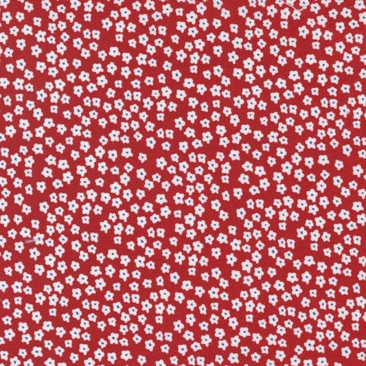 GRAZE Blooms Red Yardage