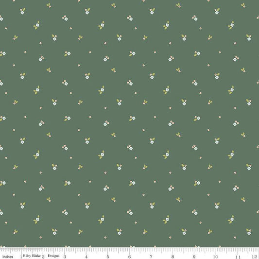3yds Community Citrus and Mint Remnant