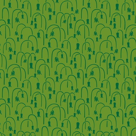 PICNIC Floral Green Yardage