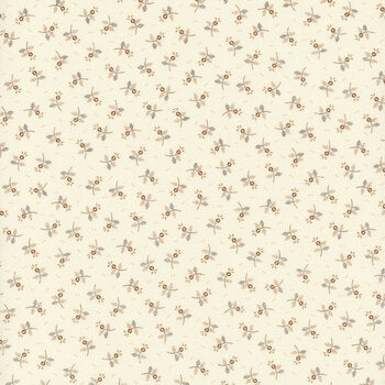 3yd  Buttercream and Brickle Remnant