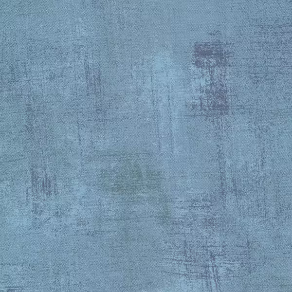 1 1/2yd Grunge Faded Denim Remnant
