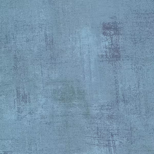 1 1/2yd Grunge Faded Denim Remnant