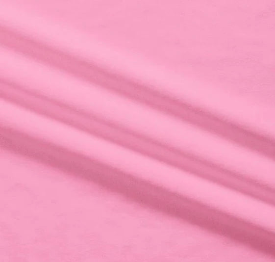 MINKY 60" Bubblegum Pink Solid Silky Smooth Yardage