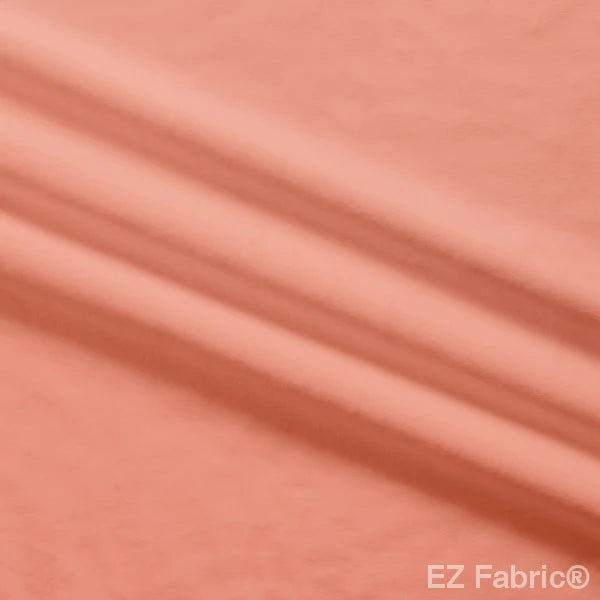 MINKY 60" Peach Solid Silky Smooth Yardage