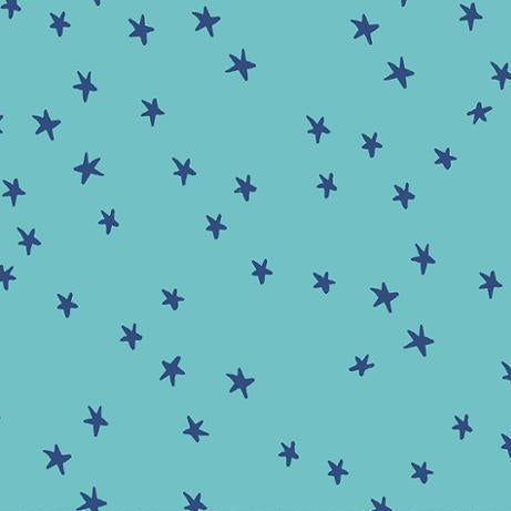 STARRY Turquoise Yardage