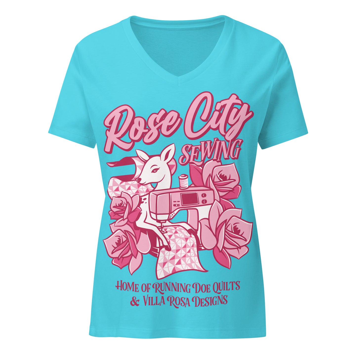 Rose City Sewing Shirt V-Neck Pre-Order